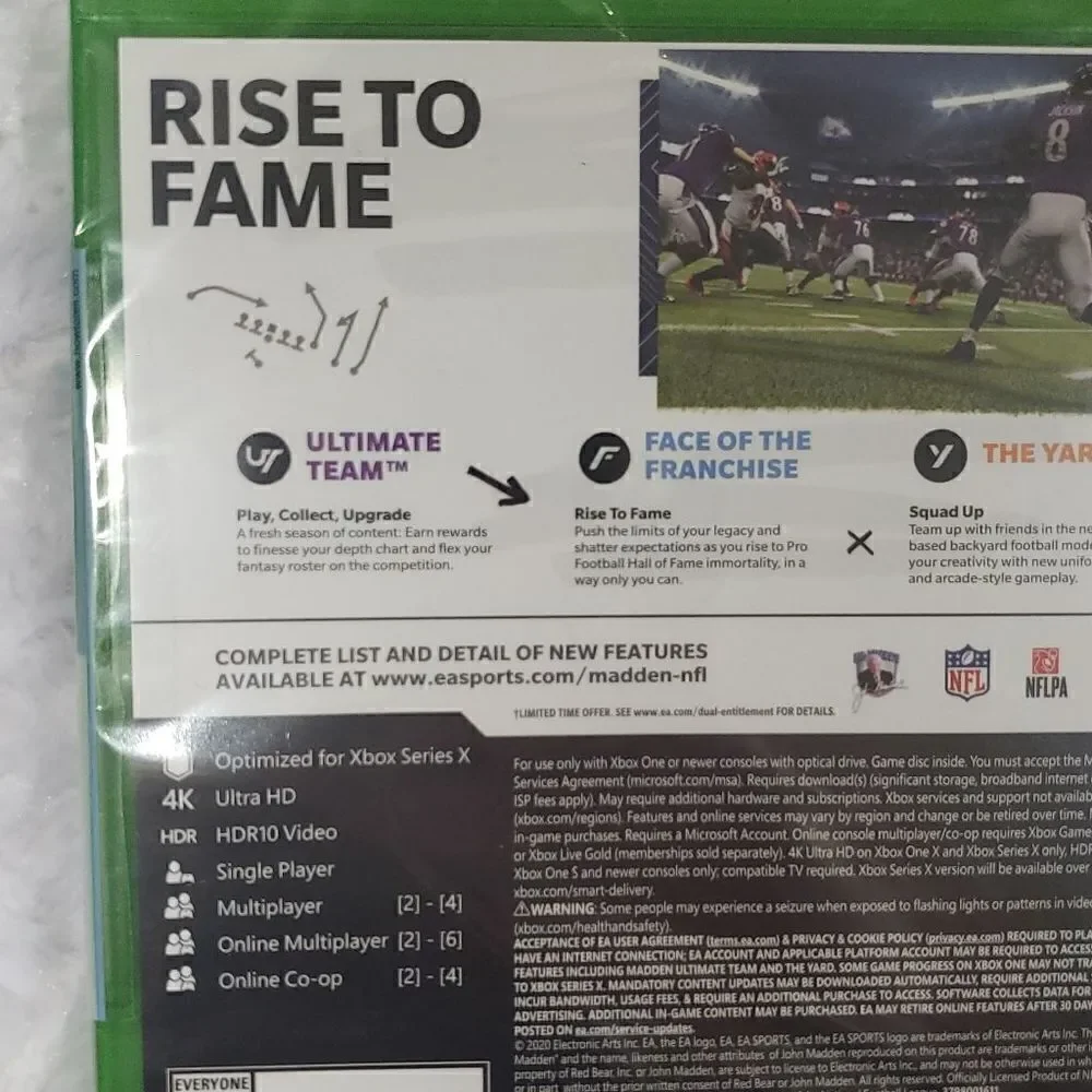 Brand New NFL Madden 21 EA Sports Xbox
